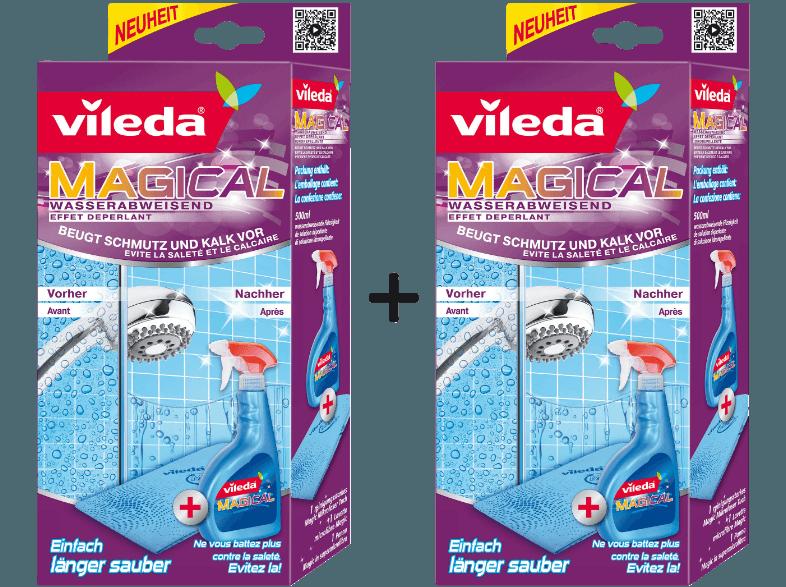 VILEDA 146333 Magical Doppelpack Zubehör für Bodenreinigung