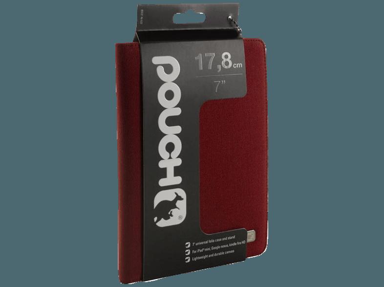 VIVANCO POUCH CANVAS Universal-Schutzhüllen für Tablets 7'' (17,8cm) rot Tablethülle, VIVANCO, POUCH, CANVAS, Universal-Schutzhüllen, Tablets, 7'', 17,8cm, rot, Tablethülle