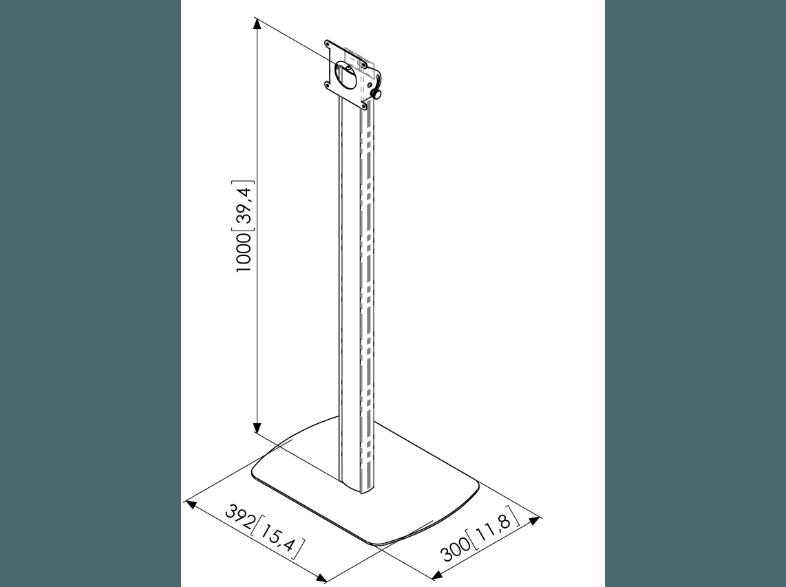 VOGEL'S PTA 3001 Tablet-Standfuß