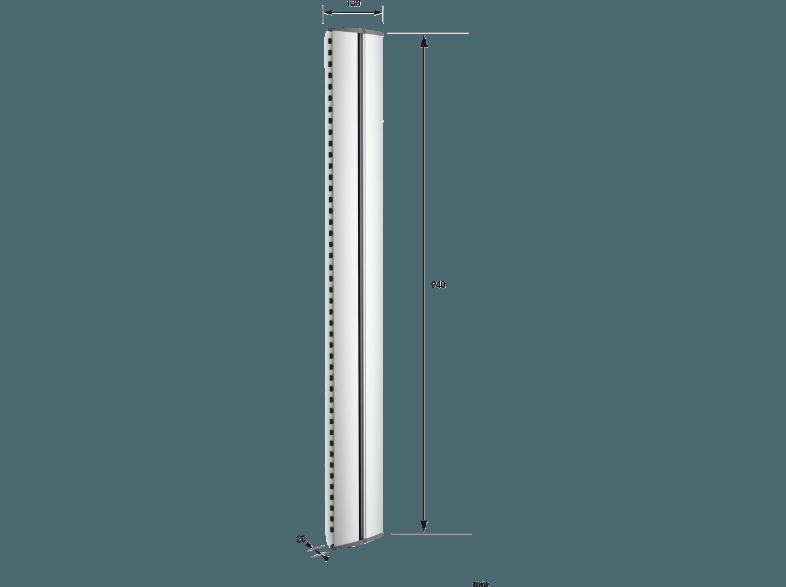 VOGEL'S Cable 10 L Säulensystem  Kabelkanal