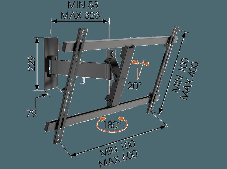 VOGEL'S WALL 2325 TV-Wandhalterung