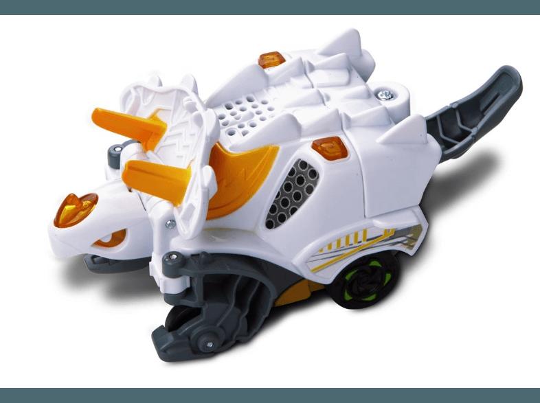 VTECH 80-148604 Turbo Dinos Triceratops Weiß, VTECH, 80-148604, Turbo, Dinos, Triceratops, Weiß