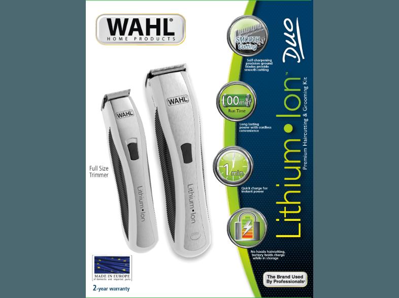 WAHL 1481-0465 Haarschneider & Trimmer Silber (Akkubetrieb), WAHL, 1481-0465, Haarschneider, &, Trimmer, Silber, Akkubetrieb,