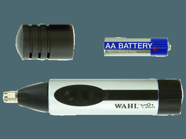 WAHL 1557-0452 (Nasen-/Ohren-Trimmer, Schwarz/Weiß, Batteriebetrieb)