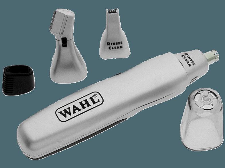 WAHL 5545-2416 (Nasen-/ Ohrhaarentferner, Silber, Batteriebetrieb), WAHL, 5545-2416, Nasen-/, Ohrhaarentferner, Silber, Batteriebetrieb,