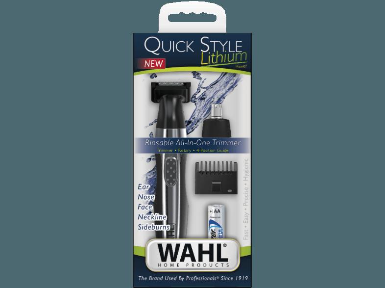 WAHL 5604-035 (Bartschneider, Schwarz/Silber, Batteriebetrieb), WAHL, 5604-035, Bartschneider, Schwarz/Silber, Batteriebetrieb,