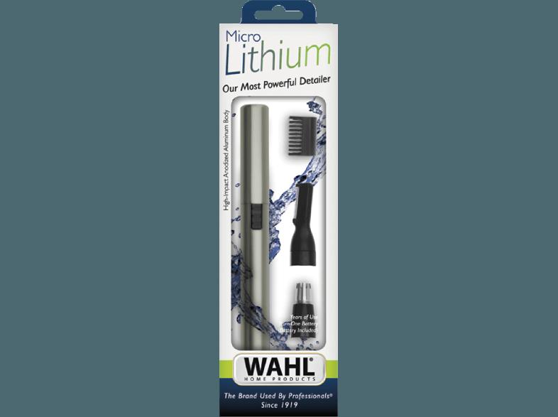 WAHL 5640-1016 (Nasen- und Ohrhaarentferner, Silberminium, Batteriebetrieb)