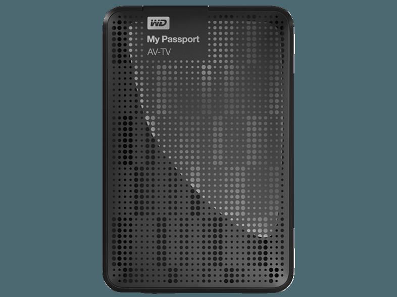 WD My Passport® AV-TV - TV-Speicher 1 TB  Externe Festplatte