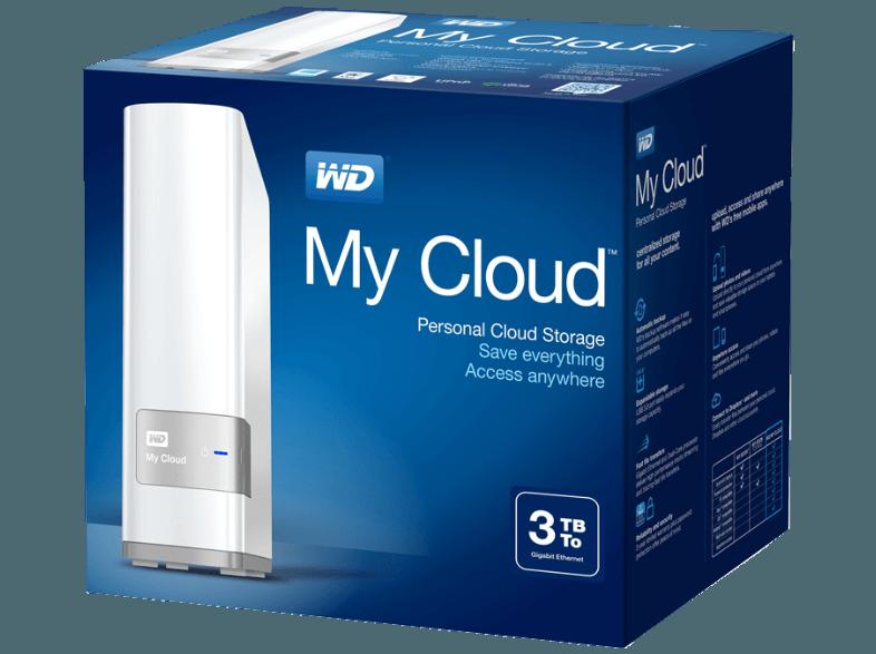 WD WDBCTL0030HWT-EESN My Cloud  3 TB 3.5 Zoll extern, WD, WDBCTL0030HWT-EESN, My, Cloud, 3, TB, 3.5, Zoll, extern