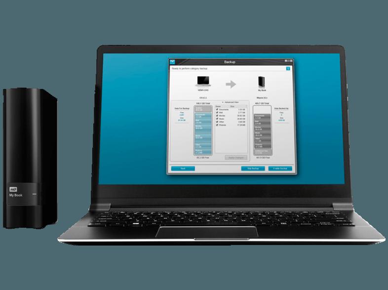 WD WDBFJK0060HBK-EESN My Book  6 TB 3.5 Zoll extern