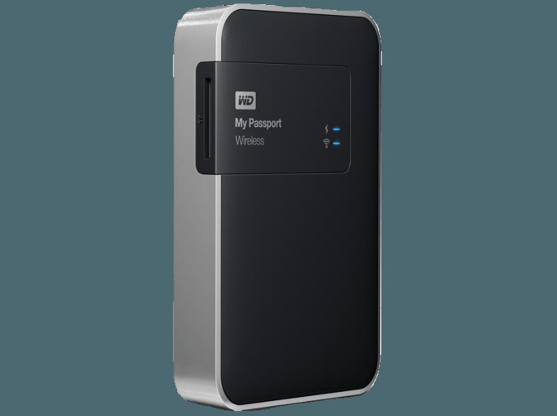 WD WDBK8Z0010BBK-EESN My Passport Wireless  1 TB 2.5 Zoll extern, WD, WDBK8Z0010BBK-EESN, My, Passport, Wireless, 1, TB, 2.5, Zoll, extern