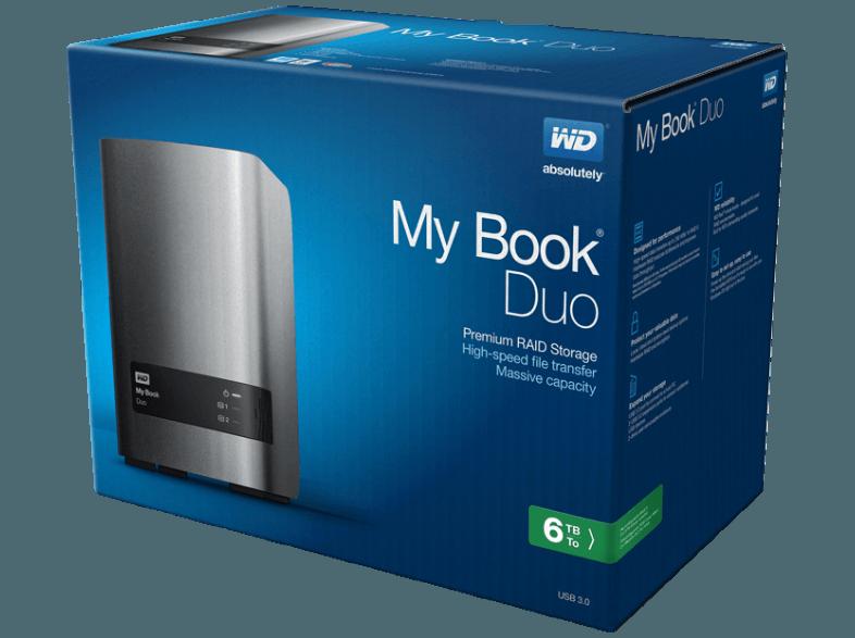 WD WDBLWE0060JCH-EESN My Book Duo  6 TB 3.5 Zoll extern