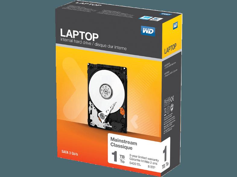 WD WDBMYH0010BNC-ERSN Blue Laptop Mainstream  1 TB 2.5 Zoll intern, WD, WDBMYH0010BNC-ERSN, Blue, Laptop, Mainstream, 1, TB, 2.5, Zoll, intern