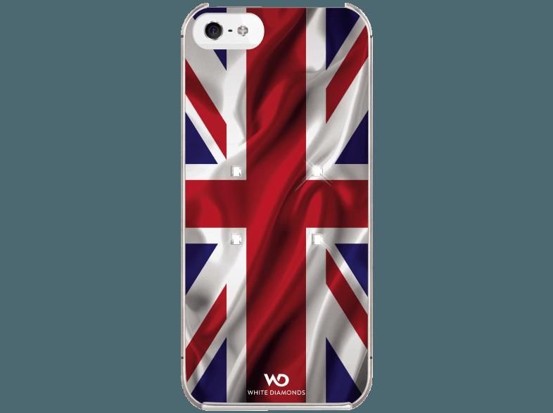 WHITE DIAMONDS 118847 Flag UK Handy-Cover iPhone 5/5S, WHITE, DIAMONDS, 118847, Flag, UK, Handy-Cover, iPhone, 5/5S