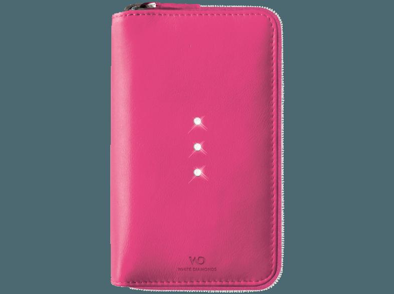 WHITE DIAMONDS 153794 Crystal Handy-Tasche Galaxy S5