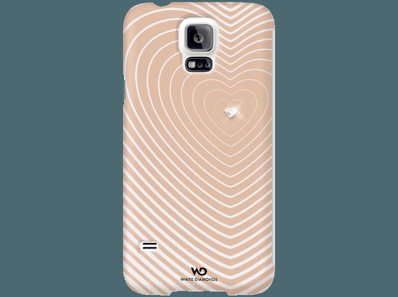 WHITE DIAMONDS 153805 Heart Handy-Tasche Galaxy S5