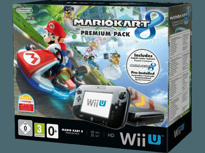 Wii U Mario Kart 8 Premium Pack Schwarz