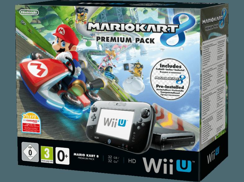 Wii U Mario Kart 8 Premium Pack Schwarz, Wii, U, Mario, Kart, 8, Premium, Pack, Schwarz