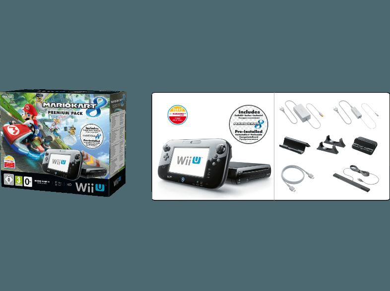 Wii U Mario Kart 8 Premium Pack Schwarz