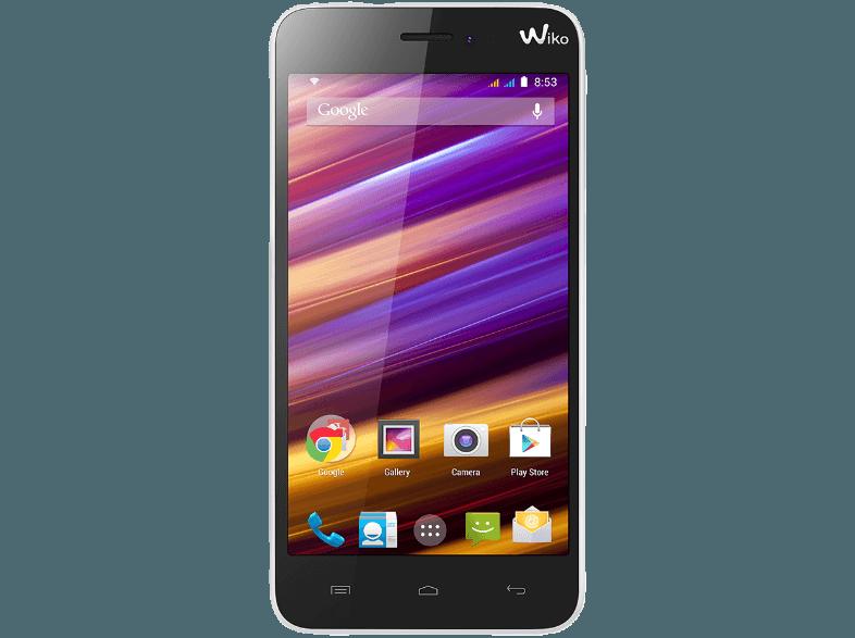 WIKO Jimmy 4 GB Weiß/Orange Dual SIM