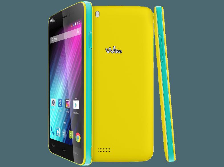 WIKO Lenny 4 GB Neon Gelb Dual SIM