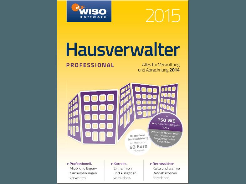WISO Hausverwalter Professional 2015