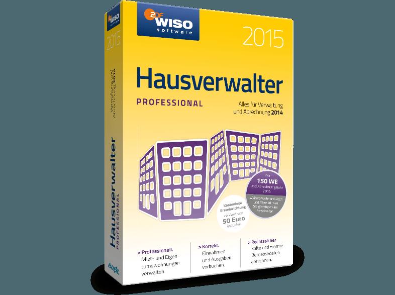 WISO Hausverwalter Professional 2015, WISO, Hausverwalter, Professional, 2015