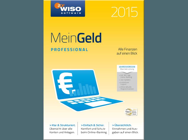 WISO Mein Geld 2015 Professional Jahresversion
