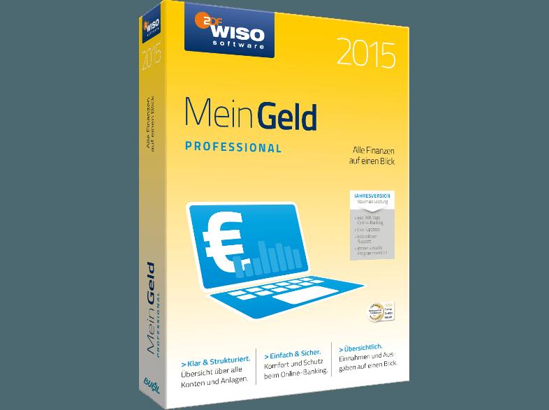 WISO Mein Geld 2015 Professional Jahresversion