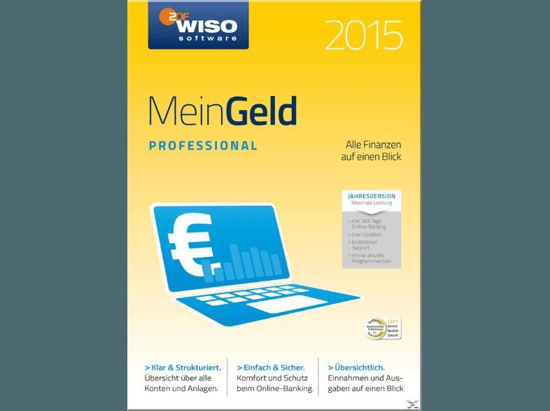 WISO Mein Geld 2015 Professional Jahresversion