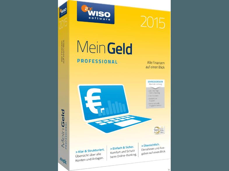 WISO Mein Geld 2015 Professional Jahresversion, WISO, Mein, Geld, 2015, Professional, Jahresversion