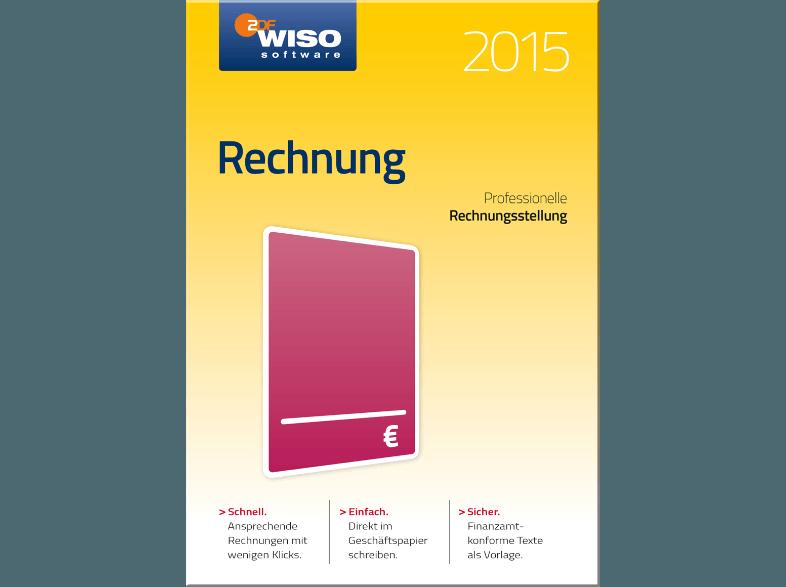 WISO Rechnung 2015, WISO, Rechnung, 2015