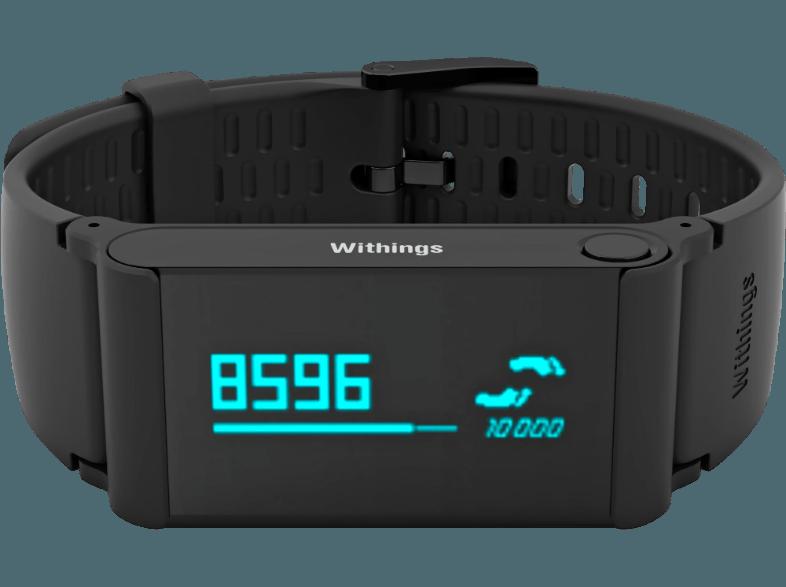 WITHINGS Pulse OX, black (Aktivitäts-/Schlaftracker) Schwarz (Gesundheits- & Fitnesstracker)