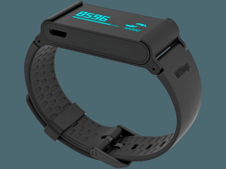 WITHINGS Pulse OX, black (Aktivitäts-/Schlaftracker) Schwarz (Gesundheits- & Fitnesstracker)