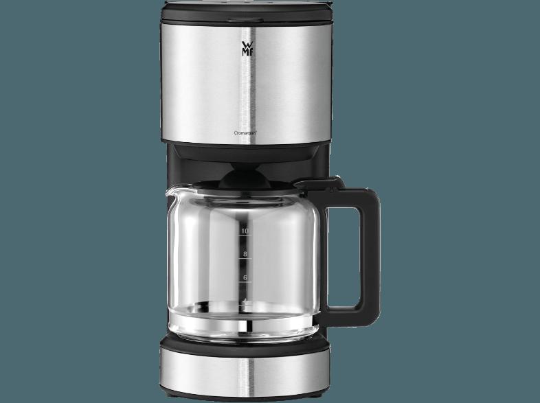 WMF 04.1215.0011 Stelio Kaffeemaschine Edelstahl/Schwarz (Aromaglaskanne, Aroma Brühsystem)