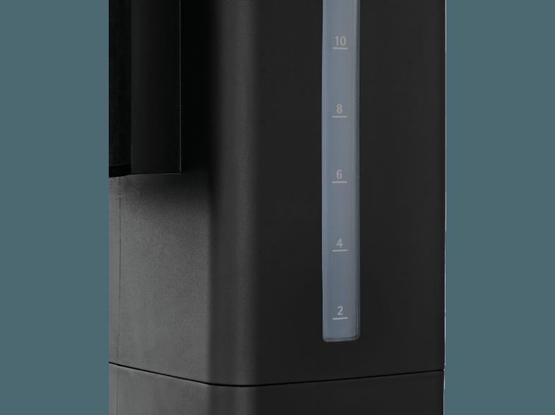 WMF 04.1215.0011 Stelio Kaffeemaschine Edelstahl/Schwarz (Aromaglaskanne, Aroma Brühsystem)