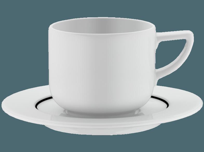 WMF 650839440 Tee-/ Kaffeetasse mit Untertasse