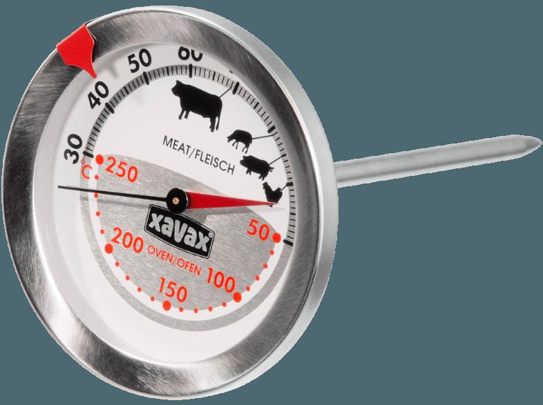 XAVAX 111018 Mechanisches Fleisch- und Ofenthermometer, XAVAX, 111018, Mechanisches, Fleisch-, Ofenthermometer