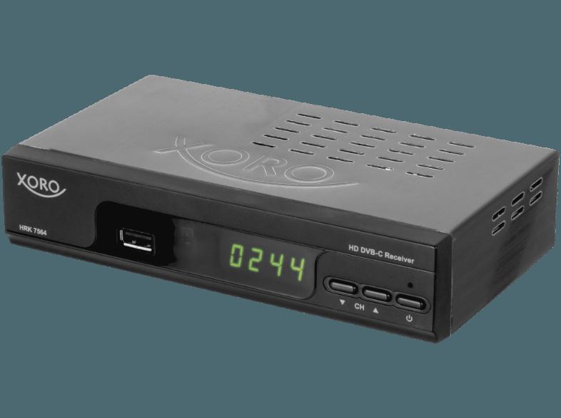 XORO HRK 7564 Kabel-Receiver (HDTV, PVR-Funktion, DVB-C, Schwarz)