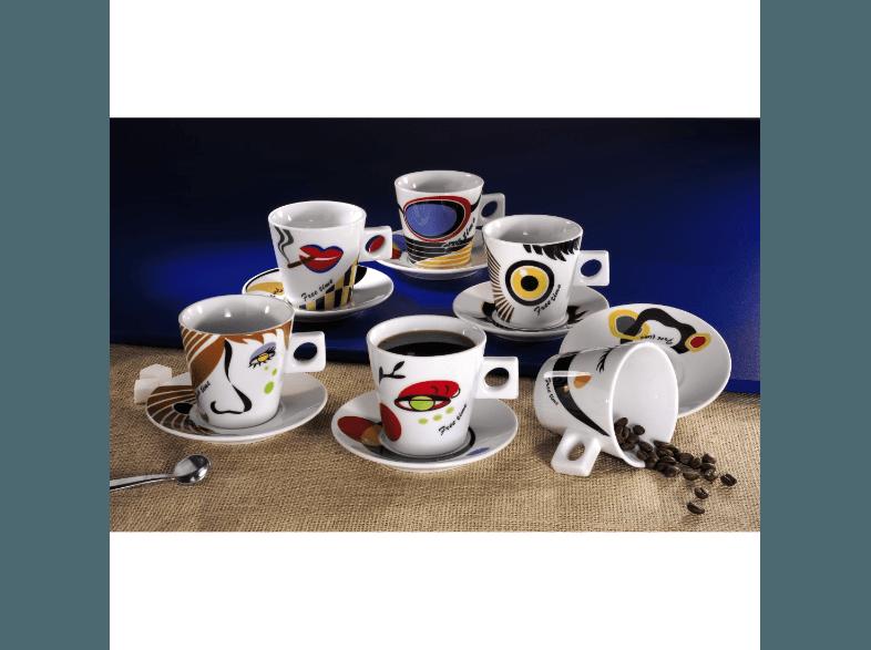 ZELLER 26506 Faces Cappuccino-Set