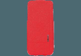 OZAKI Aim High flip Ledertasche für Apple iPhone 5 rot Handy-Case iPhone 5