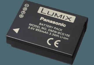 PANASONIC DMW-BCG10-E Akku für Panasonic (Li-Ion, 3.6 Volt, 895 mAh), PANASONIC, DMW-BCG10-E, Akku, Panasonic, Li-Ion, 3.6, Volt, 895, mAh,