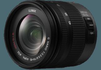 PANASONIC H-FS 014045 Standardzoom für Micro-Four-Thirds (14 mm-45 mm, f/3.5-5.6), PANASONIC, H-FS, 014045, Standardzoom, Micro-Four-Thirds, 14, mm-45, mm, f/3.5-5.6,