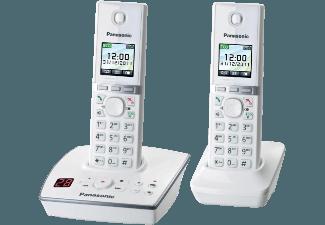 PANASONIC KX-TG 8062 GW Schnurlostelefon mit Anrufbeantworter