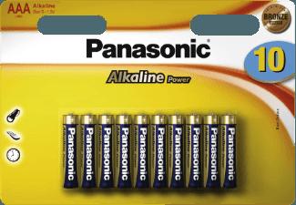PANASONIC LR03APB/10BW Batterie AAA, PANASONIC, LR03APB/10BW, Batterie, AAA