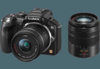 PANASONIC Lumix DMC-G5    Objektiv 14-42 mm (Standard), 45-150 mm (Tele) f/3.5-5.6, f/4-5.6 (Tele) (16 Megapixel, Live-MOS)