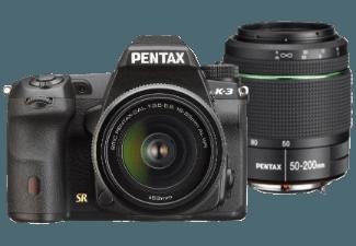 PENTAX K-3    Objektiv 18-55 mm, 50-200 mm f/3.5-5.6 (23.35 Megapixel, CMOS), PENTAX, K-3, , Objektiv, 18-55, mm, 50-200, mm, f/3.5-5.6, 23.35, Megapixel, CMOS,