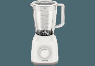 PHILIPS HR 2105/00 Standmixer Weiß/Beige (400 Watt, 1.5 Liter davon nutzbar 1,25 Liter)