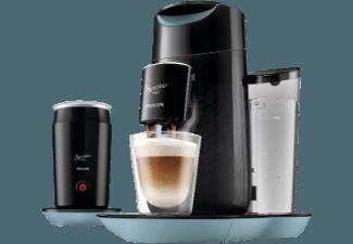 PHILIPS Senseo Twist HD7874/60 Kaffeepadmaschine (1 Liter/Jahr, Misty Dawn/Schwarz)