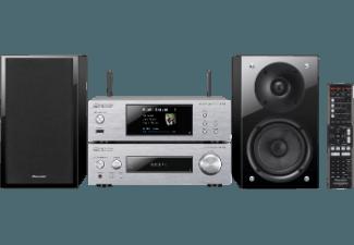 PIONEER P2-S Microanlage (iPod Steuerung, USB, Silber/Schwarz)